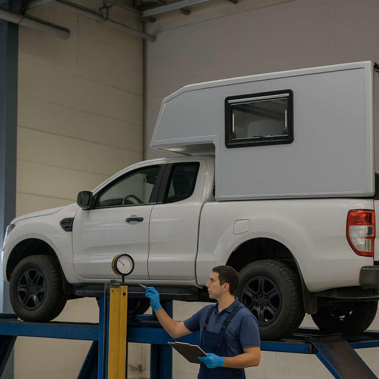 Pickup Auflastung 3500 kg – Ford Ranger Wohnkabine